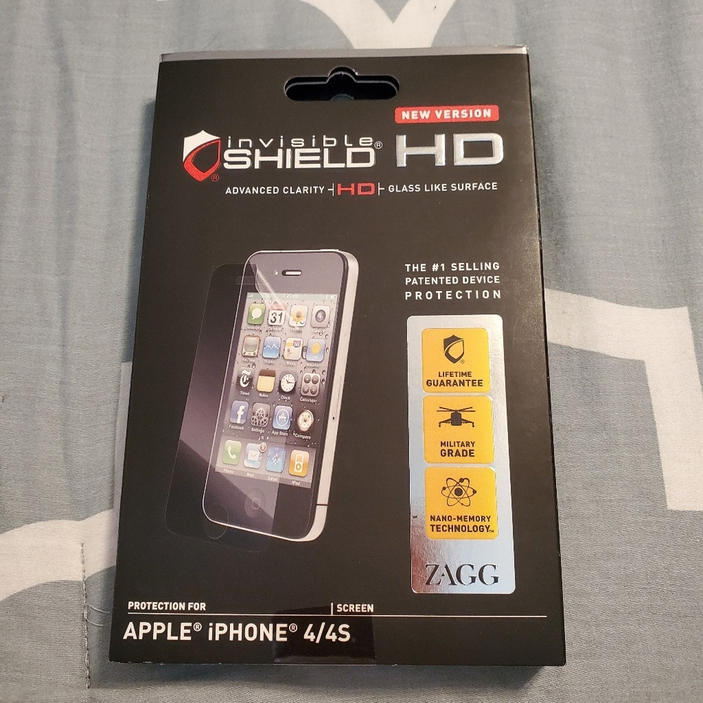 NIB Invisible Shield HD iPhone 4/4s